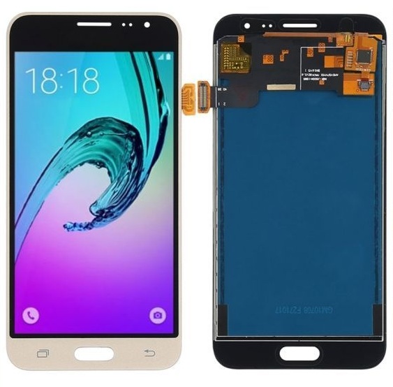 Модуль-дисплей Samsung Galaxy J3 2016 (J320F) золотой TFT (регулируемая подсветка)