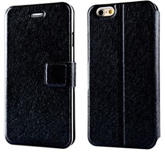 Чехол-книжка для iPhone 6/6S Plus Stripes Black
