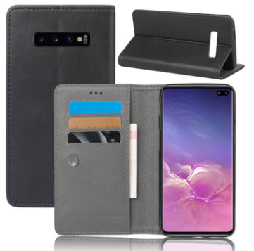 Чехол-книжка для Samsung Galaxy S10 Plus PU черный