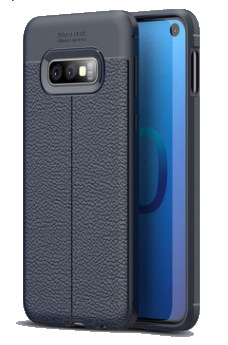 Чехол-накладка для Samsung Galaxy S10 Auto Focus синий