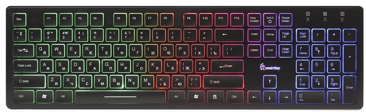 Клавиатура SmartBuy One 305 USB, черная (SBK-305U-K)