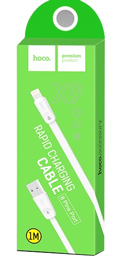 Кабель Hoco Rapid X9 MicroUSB белый