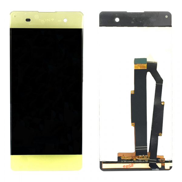 Модуль-дисплей Sony Xperia XA/F3111/F3112 желтый