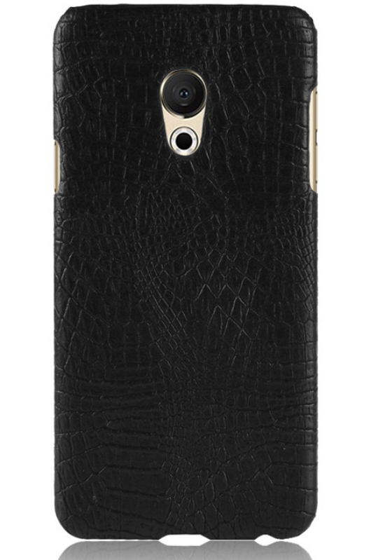 Чехол для Meizu M15 Crocodile черный