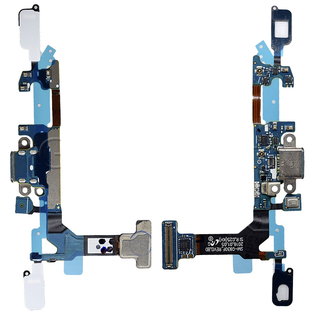 Системный шлейф Samsung Galaxy S7 Edge (G935F) с комп. + разъем зарядки + микрофон