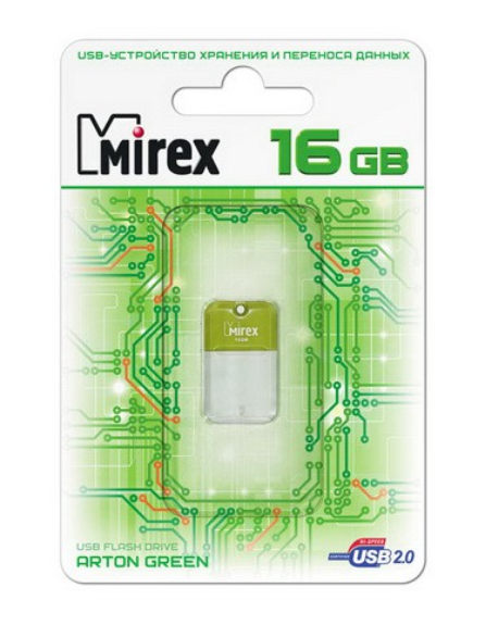 USB-Flash 16GB MIREX Arton Green
