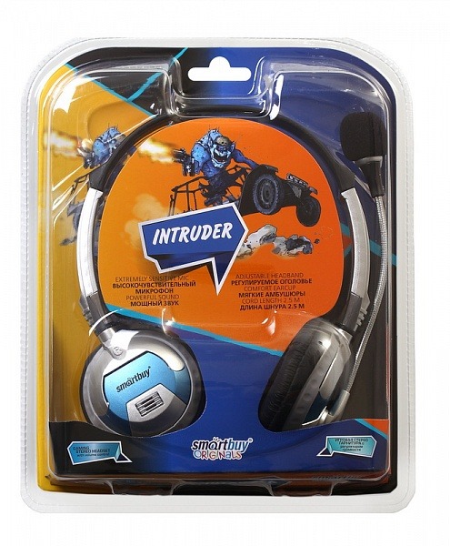 Наушники SmartBuy Intruder, 2.5m (SBH-7300)