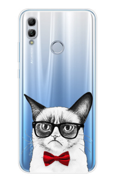 Чехол-накладка для Huawei Honor 10 Lite Грустный кот