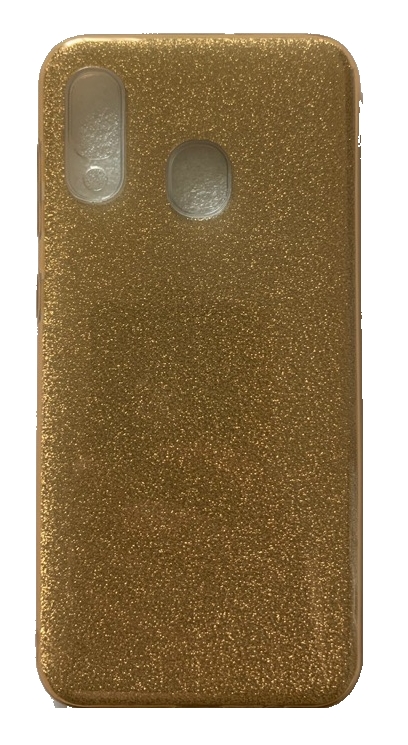 Чехол-накладка для Samsung Galaxy A20/A30 2019 (A305F/A205F) Shine золотой