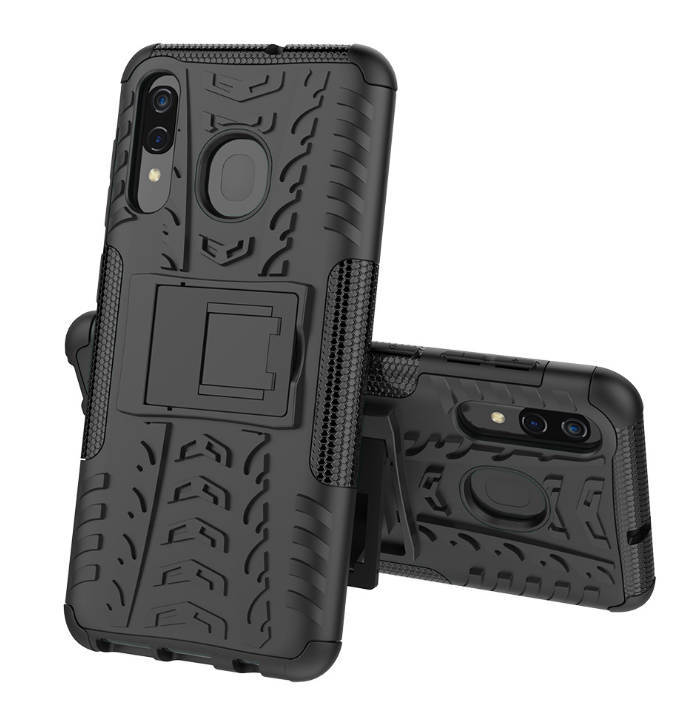 Чехол-накладка для Samsung Galaxy A20/A30/A50 SGP черный
