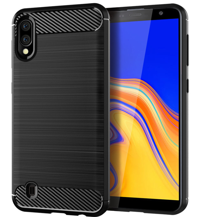 Чехол-накладка для Samsung Galaxy A10 Силикон черный