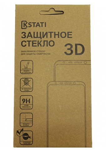 Защитное стекло для Samsung Galaxy S8 Plus Крафт 3D (клей по краю стекла)