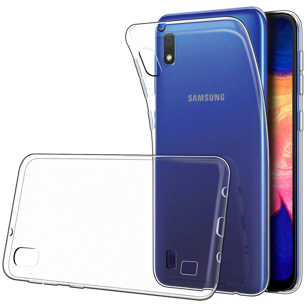 Чехол-накладка для Samsung Galaxy A10 прозрачный силикон