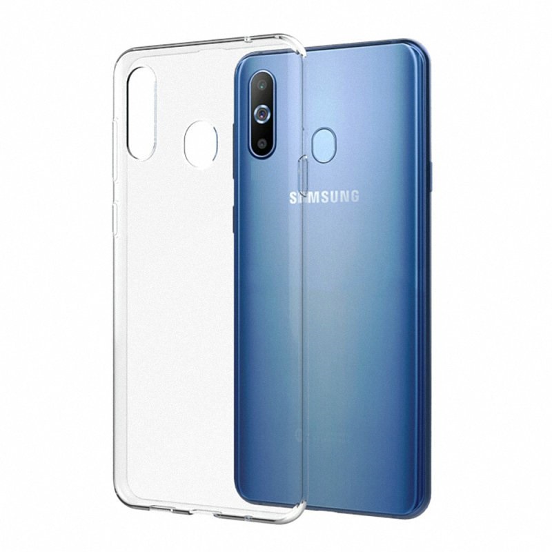 Чехол-накладка для Samsung Galaxy A50 прозрачный силикон