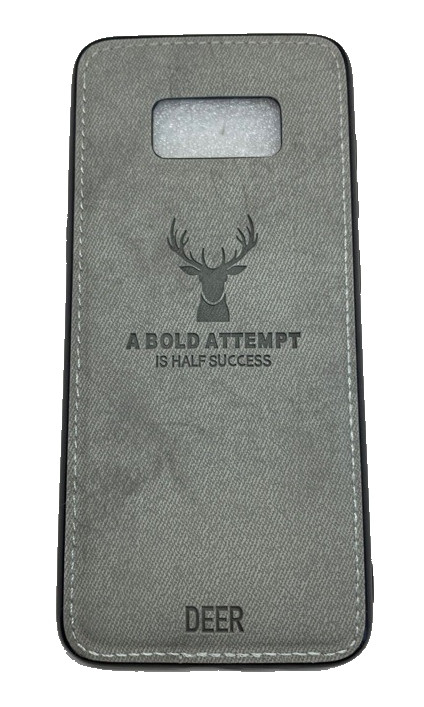 Чехол-накладка для Samsung Galaxy S8 Plus Deer серый