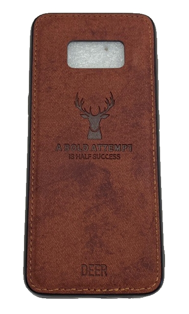 Чехол-накладка для Samsung Galaxy S8 Plus Deer коричневый