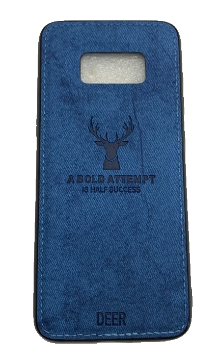 Чехол-накладка для Samsung Galaxy S8 Plus Deer синий
