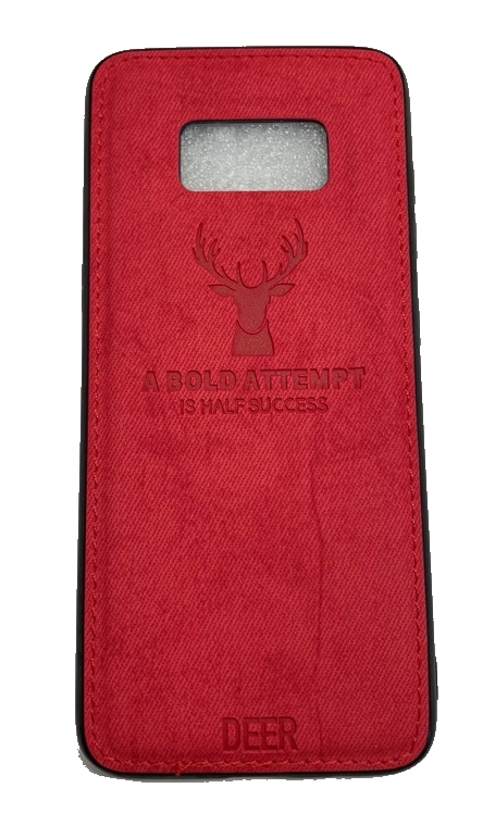 Чехол-накладка для Samsung Galaxy S8 Plus Deer красный