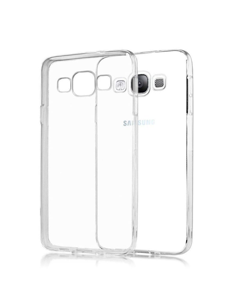 Чехол-накладка для Samsung Galaxy A3 2015 (SM-A300) прозрачный силикон