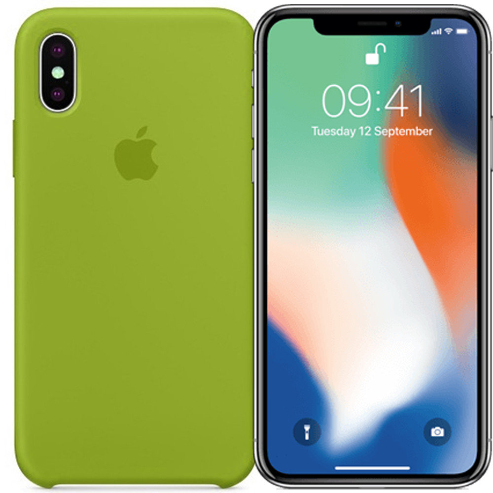 Чехол для iPhone X/XS Orig зеленый
