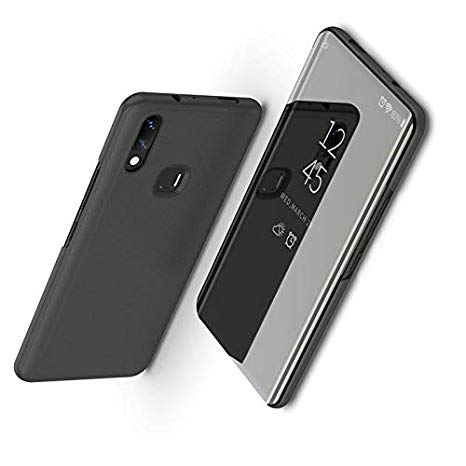 Чехол-книжка для Honor P20 Lite Clear View черный