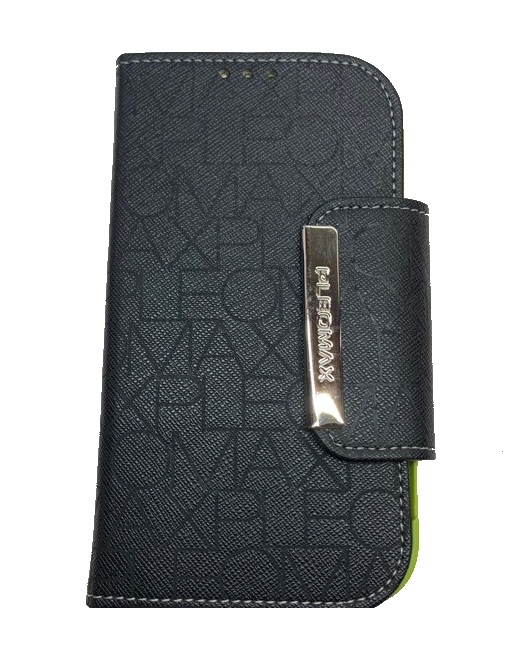 Чехол-книжка для Samsung Galaxy S3 Pleomax черно-зеленый