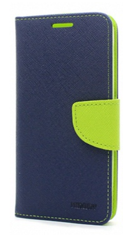 Чехол-книжка для iPhone 5/5S Mercury синий-зеленый