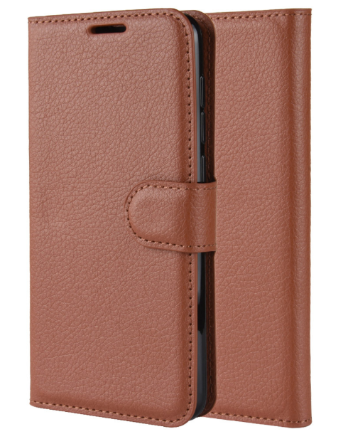 Чехол-книжка для iPhone 6/6S PU коричневый