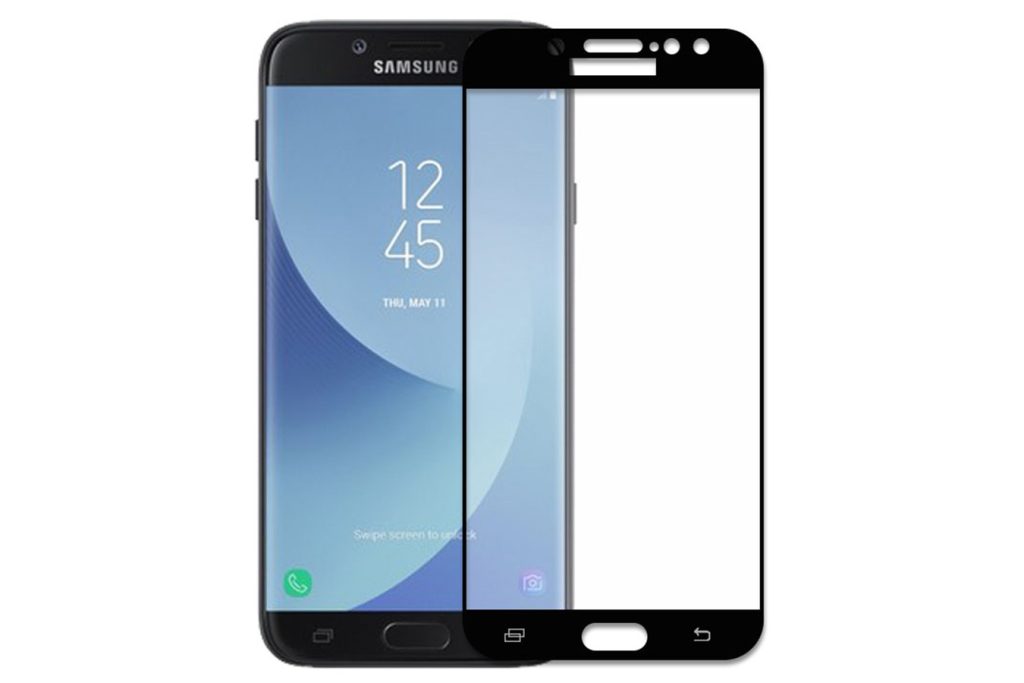 Защитное стекло для Samsung Galaxy J7 2017 (J730) 3D черное