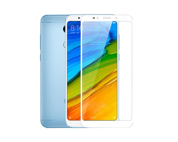Защитное стекло Xiaomi Redmi 5 5D Full белое