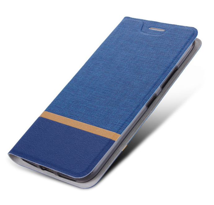 Чехол-книжка для Asus Zenfone Max (M2) ZB633KL Dividing strip синий