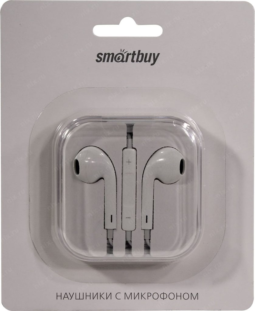 Мобильная гарнитура SmartBuy (3.5) (SBH-101) белая