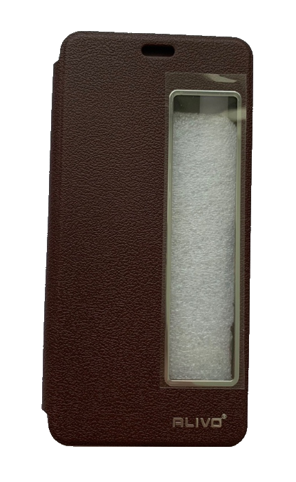 Чехол-книжка для Honor P20 Alivo коричневый
