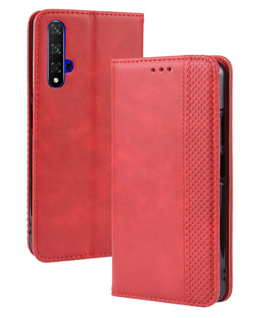 Чехол-книжка для Honor 20 Pro красный
