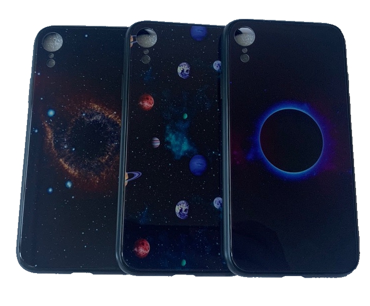 Чехол-накладка для iPhone XR Космос