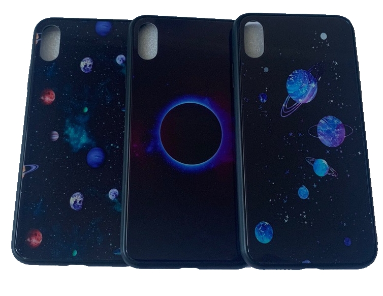 Чехол-накладка для iPhone XS Max Космос