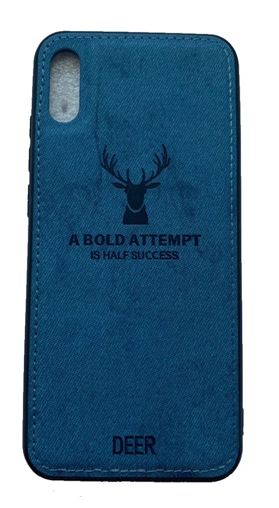 Чехол-накладка для Huawei Y6 2019 Deer синий