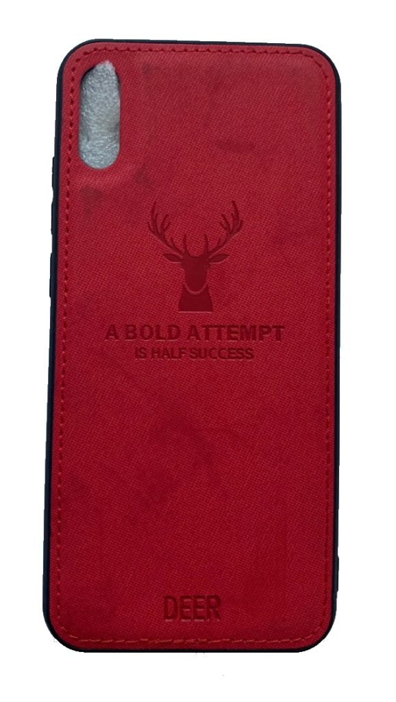 Чехол-накладка для Huawei Y6 2019 Deer красный