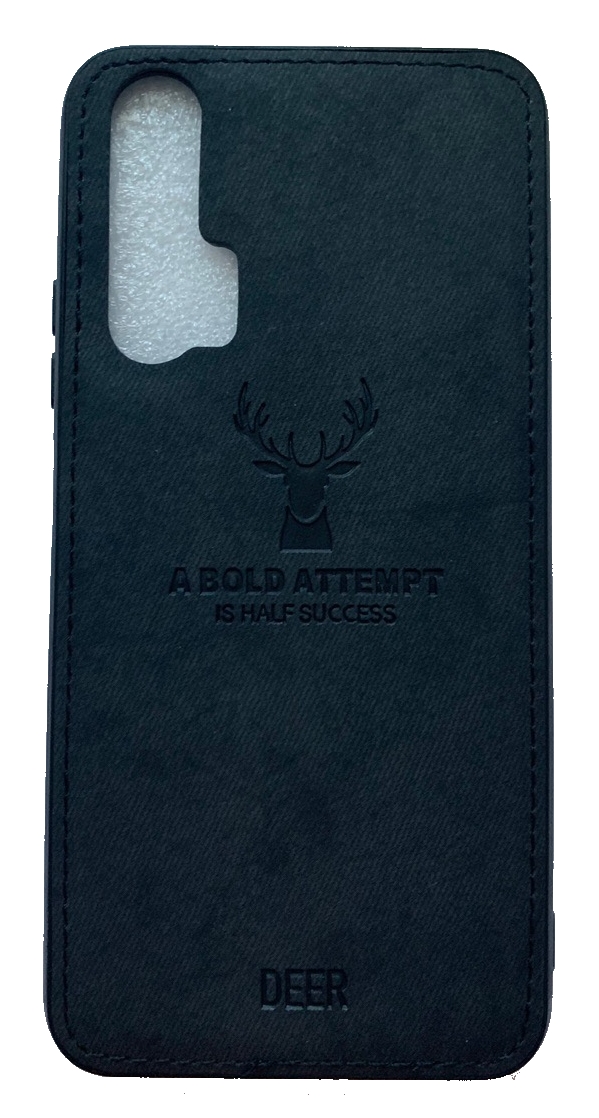 Чехол-накладка для Honor 20 Pro Deer черный
