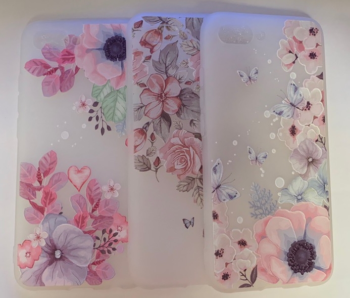 Чехол-накладка для Huawei P10 Цветы 3D