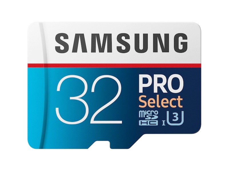 Карта памяти micro SDHC Samsung Pro Select 32Gb Class 10