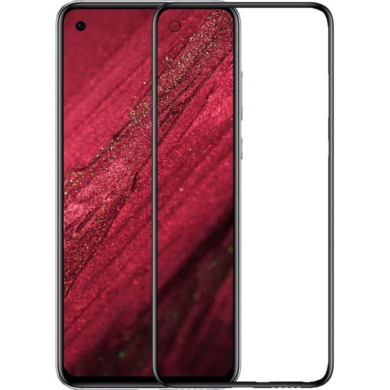 Защитное стекло для Huawei View 20/Nova 4 3D Full черное
