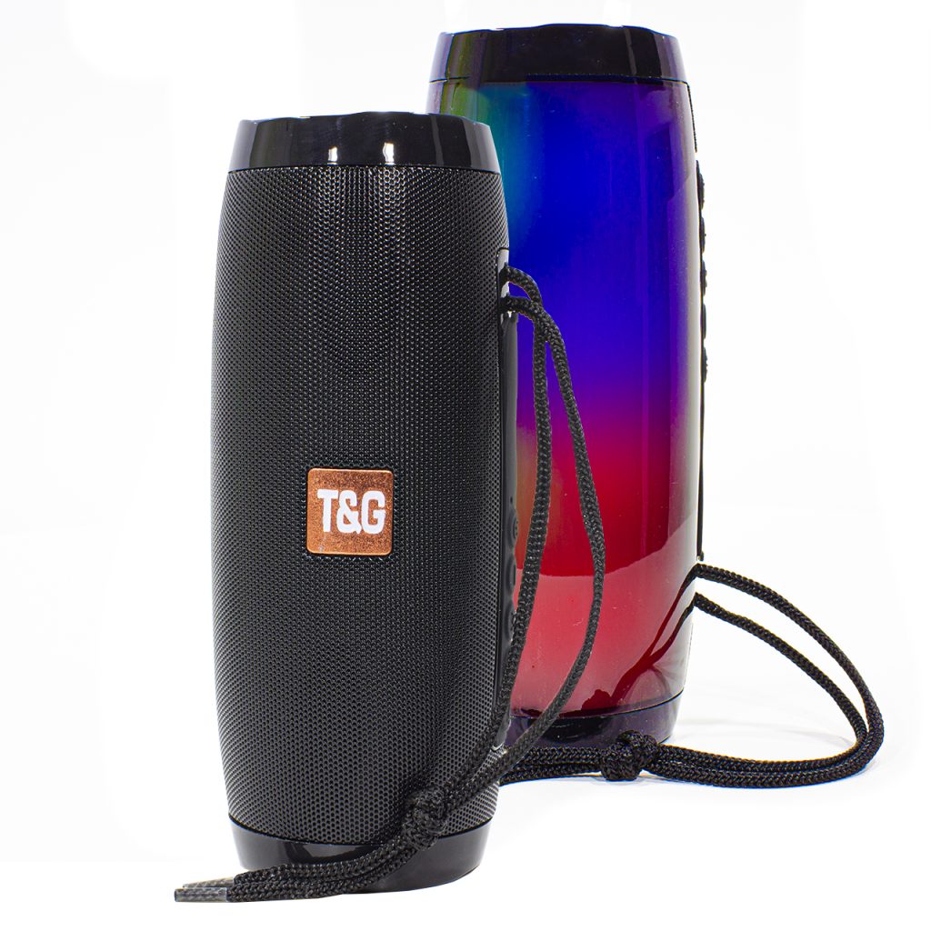 Bluetooth колонка TG157 (fm, micro sd, usb, aux) черная