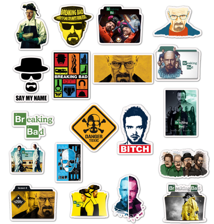 Наклейка "Breaking Bad"