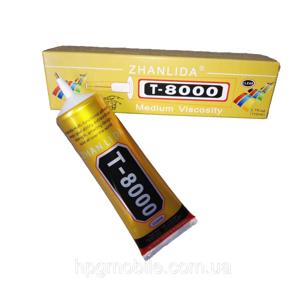 Клей Zhanlida T8000 (50мл) Прозрачный