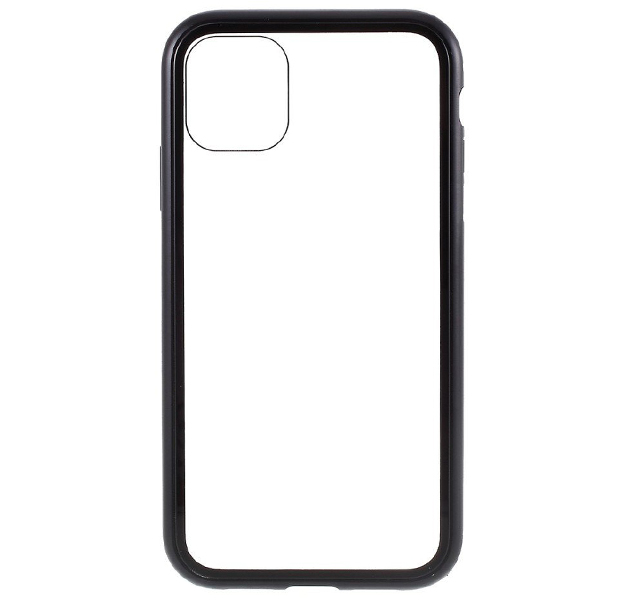 Чехол для iPhone 11 Pro Max 360 Magnet Glass черный