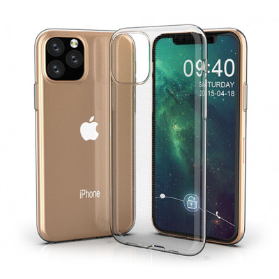Чехол для iPhone 11 Pro Max силикон прозрачный