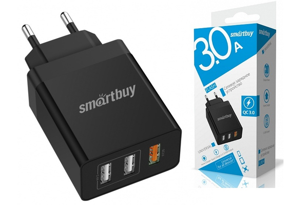 Сетевое ЗУ SmartBuy Flash 3.0А (SBP-3030)