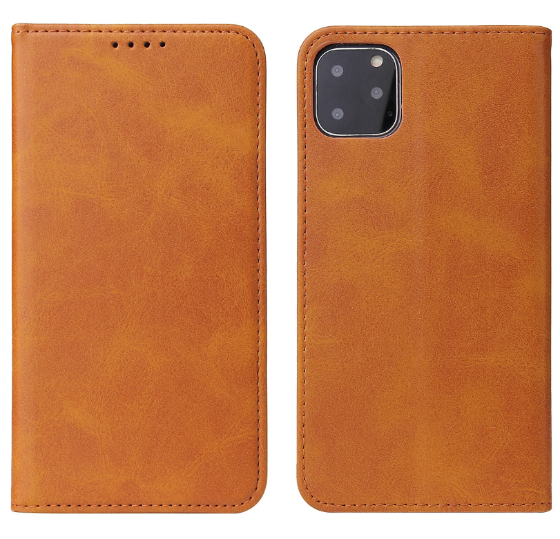 Чехол-книжка для iPhone 11 Pro Max With magnet коричневый