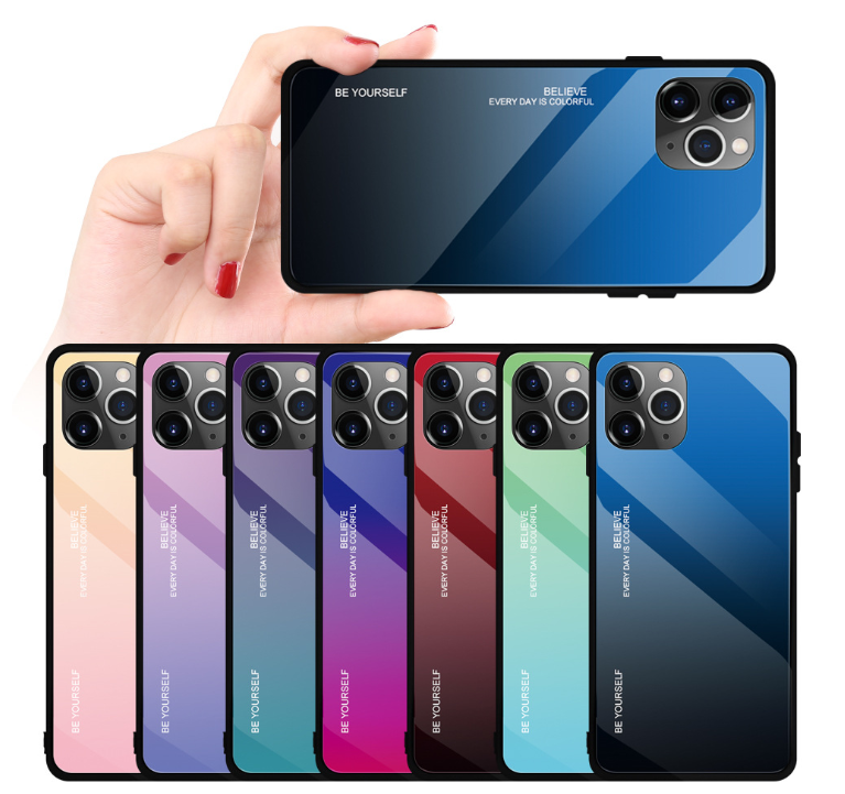 Чехол-накладка для iPhone 11 Pro Max Be Yourself Градиент